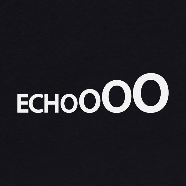 Echo typography design by Geometric Designs